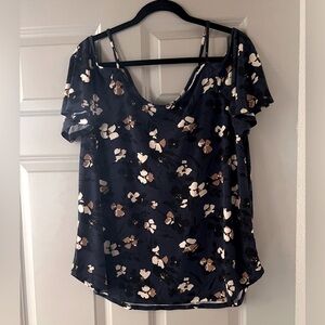 Cold Shoulder Knit Top
